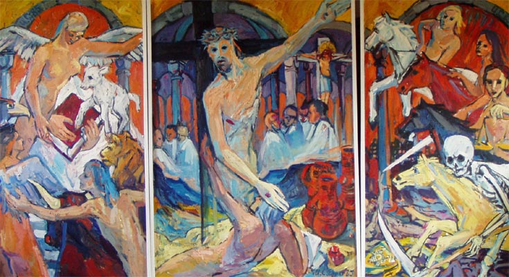 Triptychon Offenbarung des Johannes, 1987