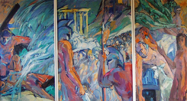 Triptychon Troja II, 1986