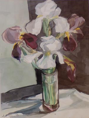 Iris in der Vase 4, 1986