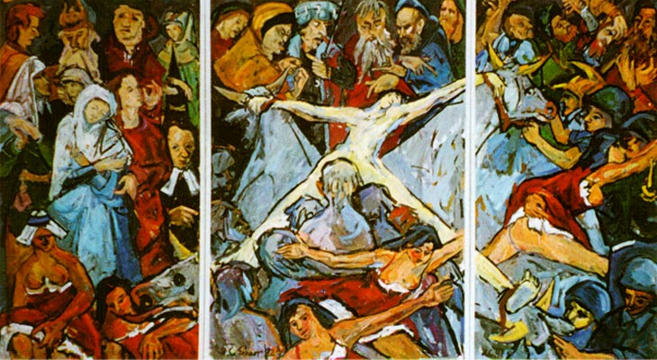 Triptychon zum Herrenberger Altar, 1992